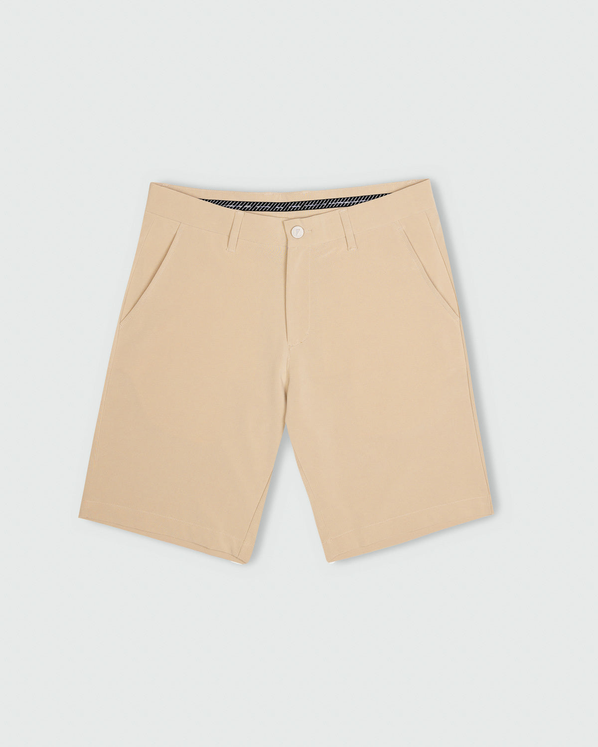 Men's Light Khaki Golf Shorts