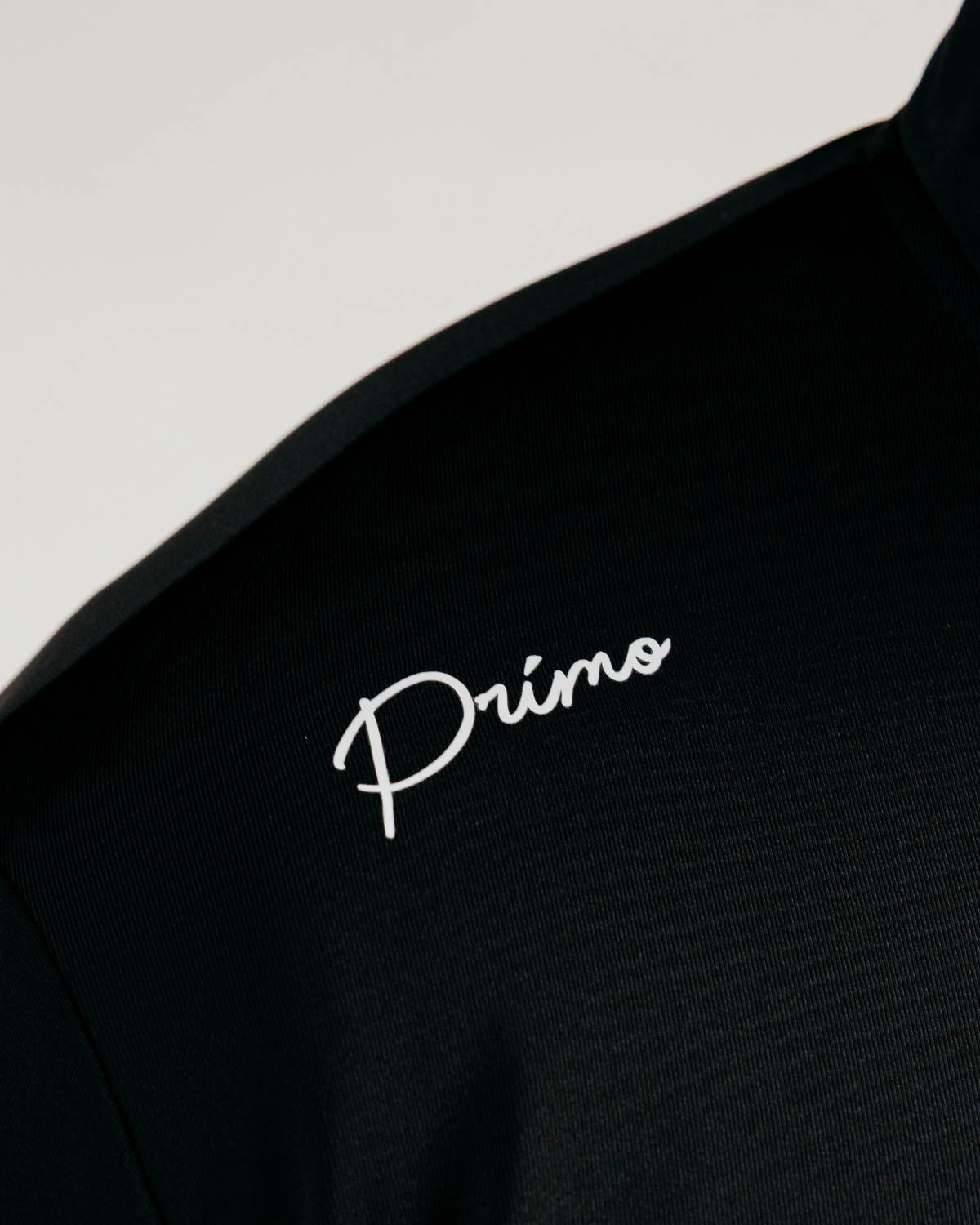 Black Cursive Blade Polo