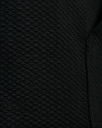 Black Waffle Hoodie