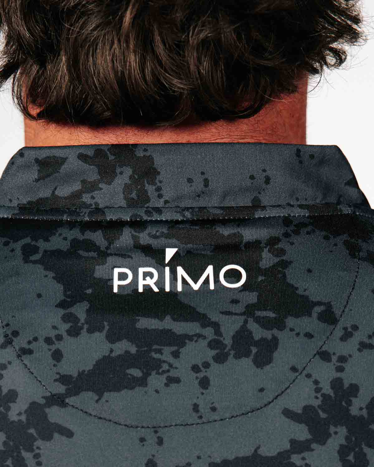 Black Splatter Blade Polo