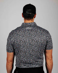 Black Stained Glass Classic Polo
