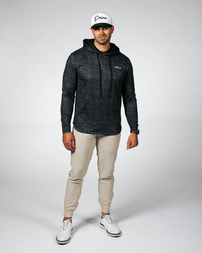 Black Sunflower Golf Hoodie