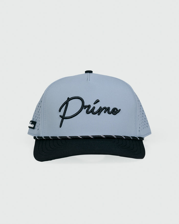 Grant Horvat Essentials Gray | Black Cursive Hat