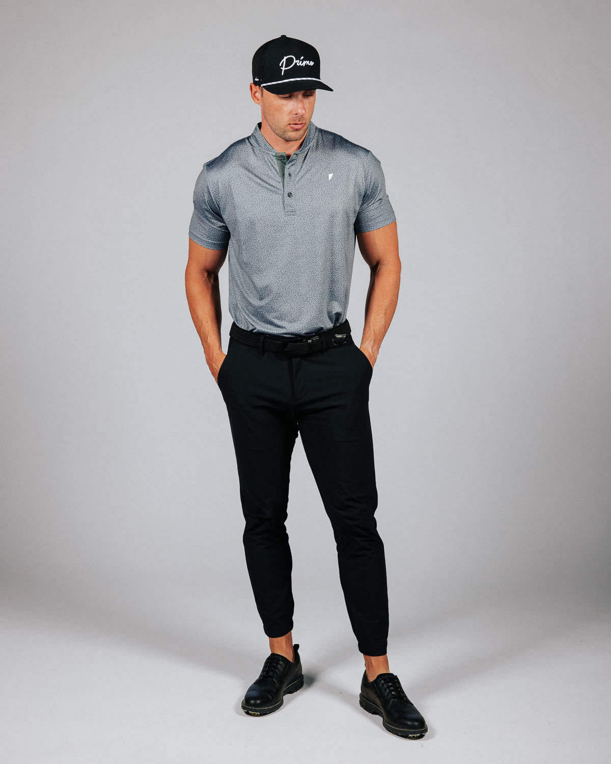 Lava Rock Blade Collar Polo