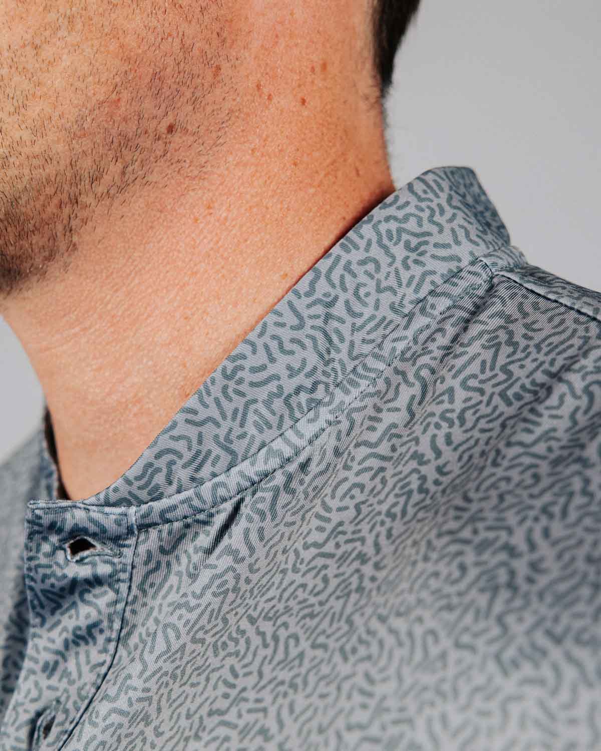 Lava Rock Blade Collar Polo