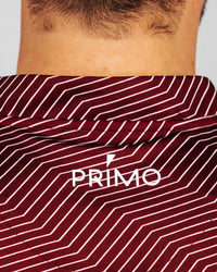 Maroon Chevron Blade Polo