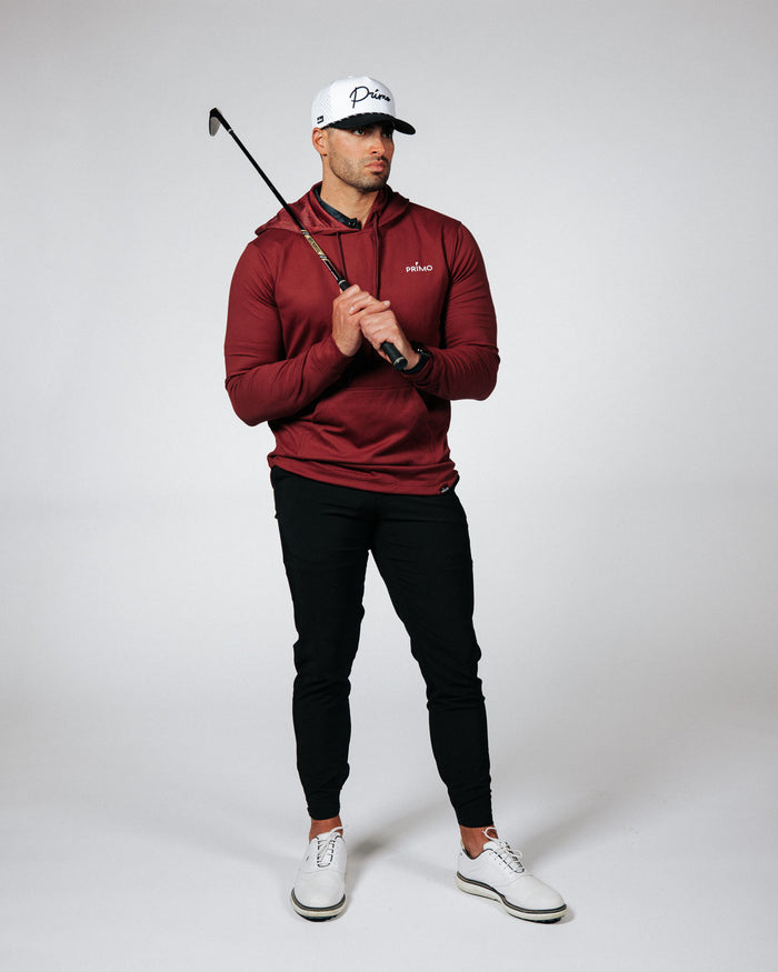 Maroon Ocean Spray Golf Hoodie