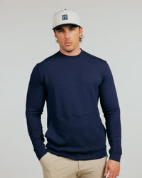 Navy Fairway Crew Neck