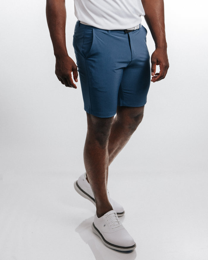 Men's Slate Blue Golf Shorts