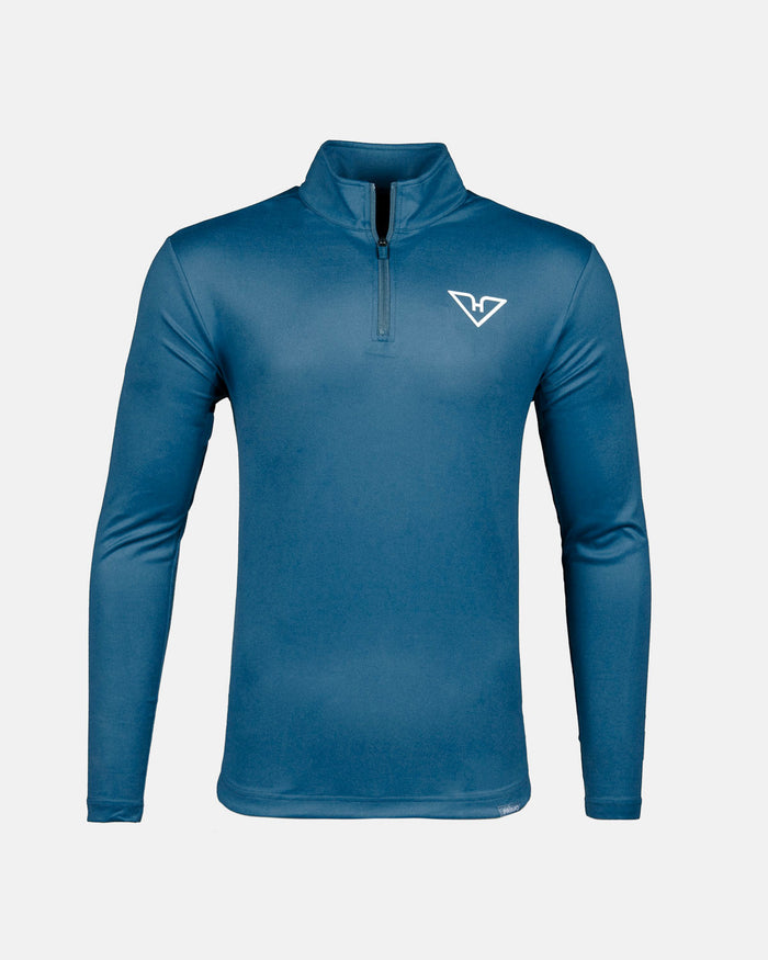 Slate Blue HyFlyers Quarter Zip
