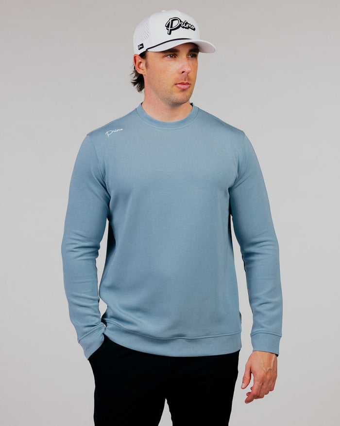 Stone Blue Cursive CoreSoft Crew