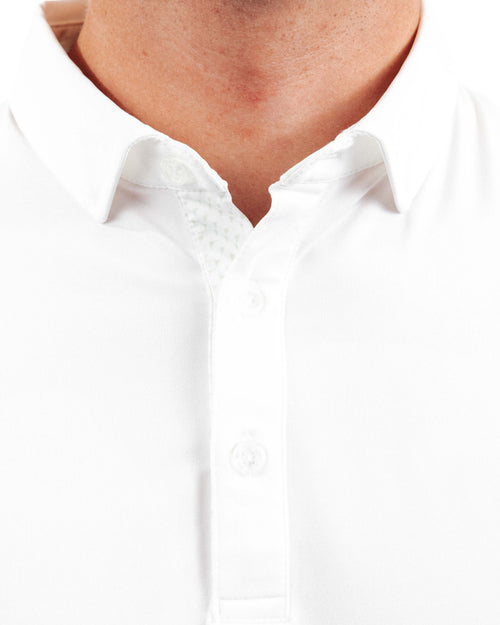 White Classic Polo