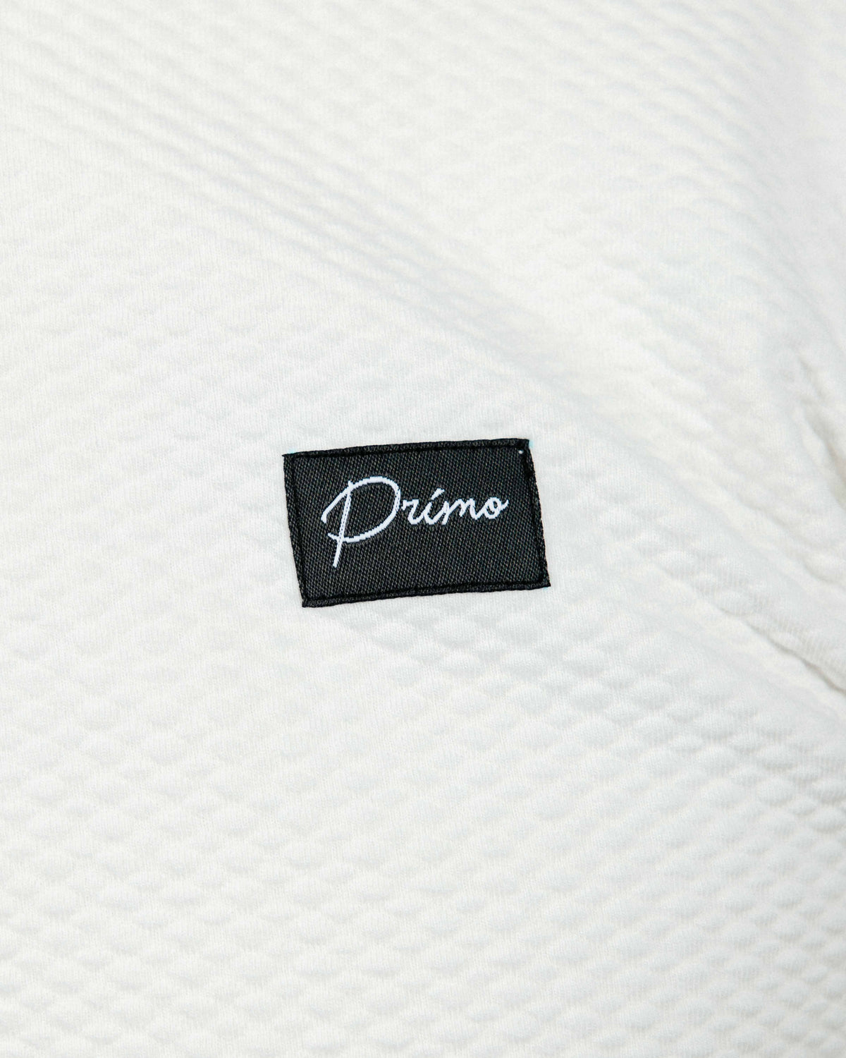 White Waffle Hoodie