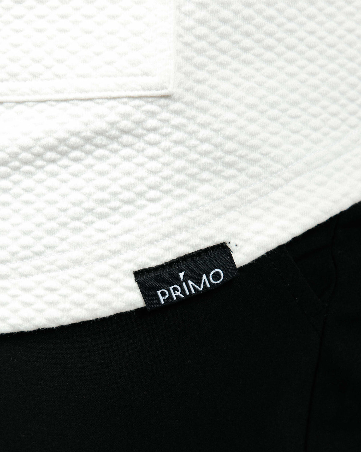 White Waffle Hoodie