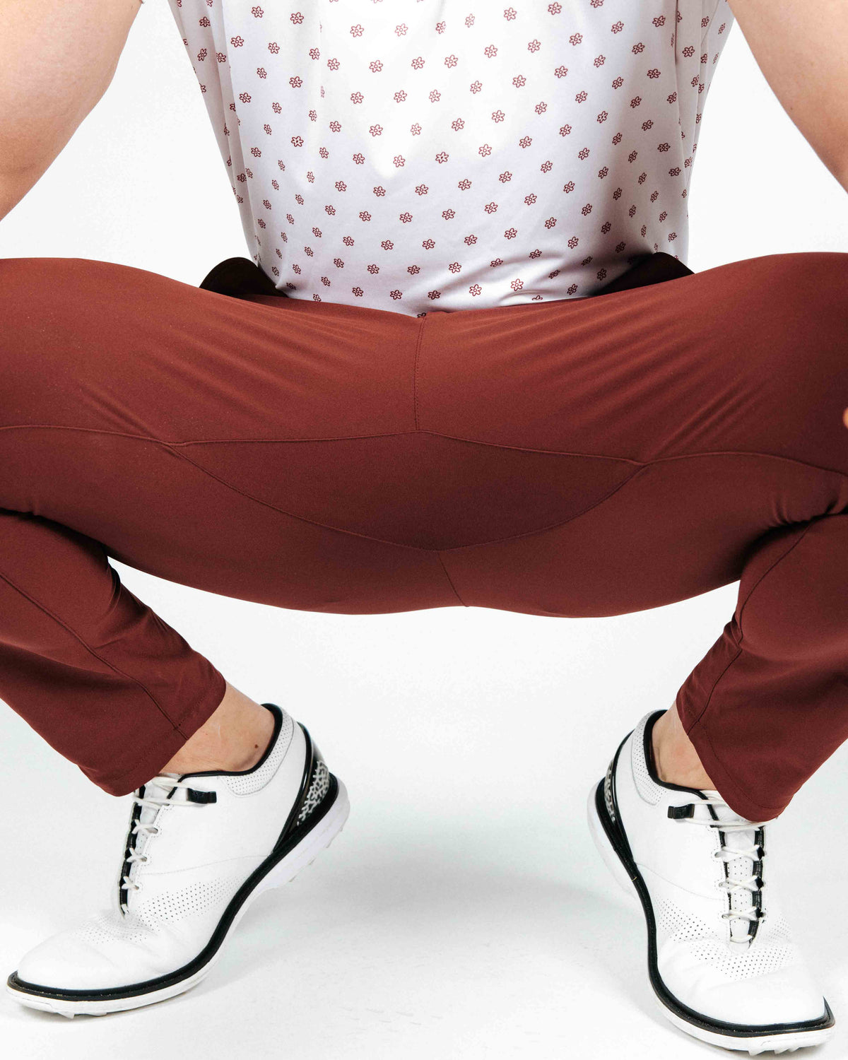 Wine Traditional Pants