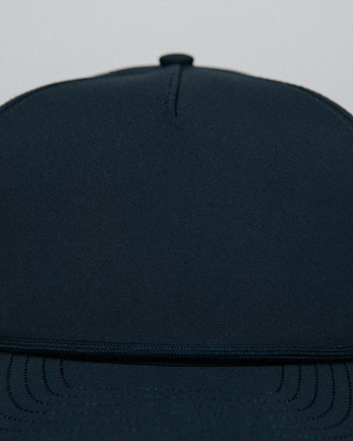 Navy Blank Hat w/ Rope
