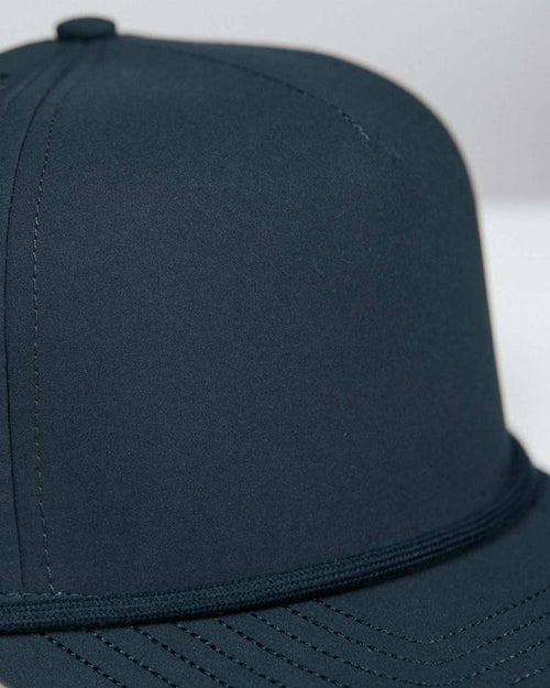 Navy Blank Hat w/ Rope